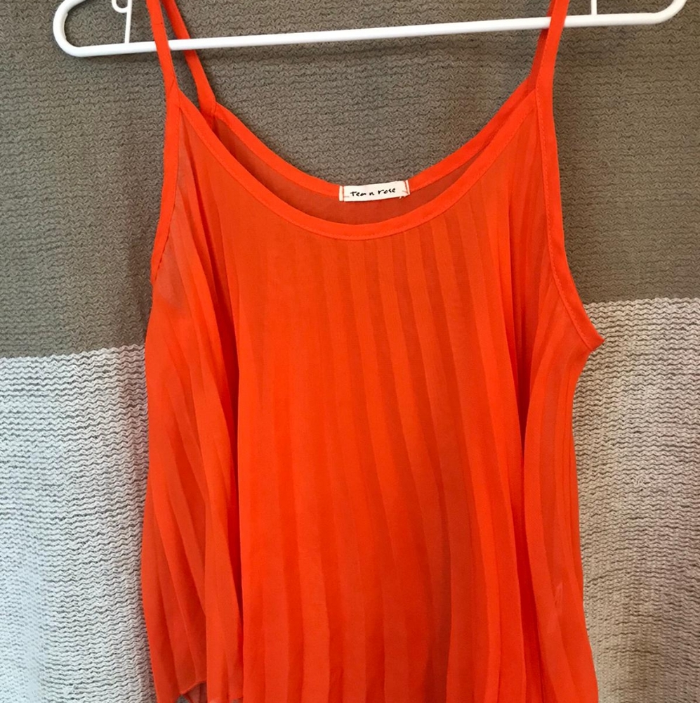 Orange Tank Top